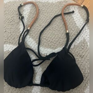 NWT Vix Black Elis Bikini Top and Bottom